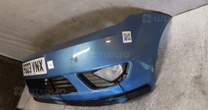 Zderzak przód przedni do ford fiesta vi MK.6 przedlift halogeny niebieski 4