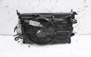 Chłodnice wentylatory komplet automat ford c-max MK2 ii 2.0 tdci 2