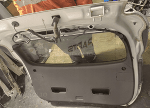 Klapa bagażnika tył kia ceed ii sw kombi 12-18 srebrna kompletna kc 5
