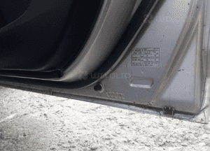 Mazda 3 BK 03-09 Drzwi Prawe przednie przód szyba 4