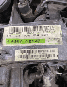 Silnik mercedes c-klasa W203 W204 2.2CDI 150KM 122KM 646 6