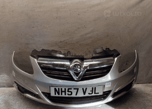 Zderzak przód przedni opel corsa d Z157 srebrny 2