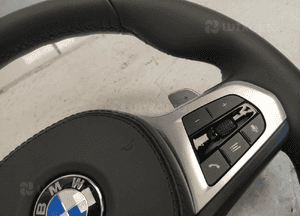 BMW G01 G30 G11 G22 G20 G21 KIEROWNICA MULTIFUNKCYJNA SKÓRA TEMPOMAT NOWA 3