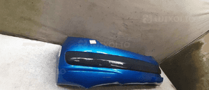 Zderzak tył tylny peugeot 207 kmf niebieski błękitny 4