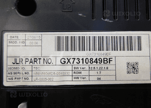 Jaguar xe X760 licznik zegary GX7310849BF uk oem 7