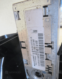 Radio panel nawiewu ramka citroen C5 i 2001-2008 10