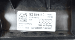 HEAD UP WYŚWIETLACZ AUDI A6 C8 2018- 4K2919617C 6