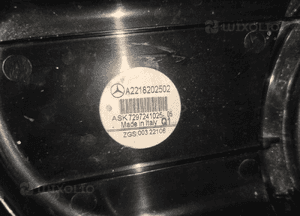 Mercedes W221 głośnik subwoofer półka niskotonowy oryginał bdb 10