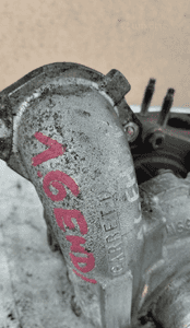 Turbosprężarka turbina peugeot citroen ford 1.6 hdi tdci 115KM 806291-0002 2