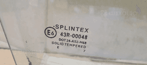 Szyba prawy przód przednia prawa Toyota Aygo AS2 01r 4