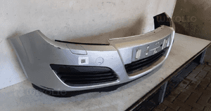 Zderzak przód przedni do opel astra h 3 xenon kod kolor Z157 srebrny 3