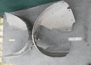 Nadkole Nadkola Przod Przednie Chlapacz Oslona AUDI A4 B6 B7 Oryginal Plastik 8E0821171B 8E0821172B 2