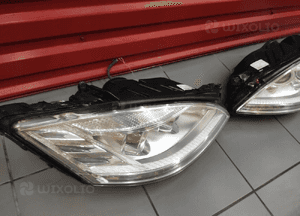 Mercedes s W221 lift lampy przód przednie bi-xenon night vision skrętne kpl 8