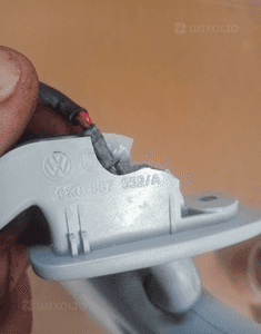 Słonecznik osłona przeciwsłoneczna prawa VW Golf IV 4 6X0857552A 4