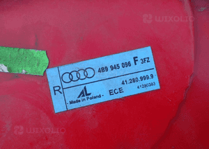 Lampa prawy tył tylna audi A6 4B9945096F 2