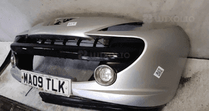 Zderzak przód przedni do peugeot 207 urban move halogeny ezrc srebrny 3