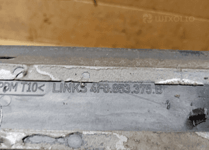 Listwa progowa progu lewy tył tylna lewa Audi A6 C6 4F0853375B 4