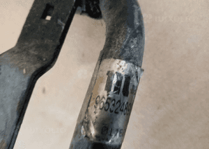 Przewód wąż chłodniczka wspomagania Peugeot 407 9653248980 5