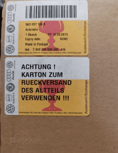 Radio RCD 510 Volkswagen 5K0057190X 6