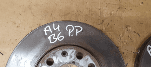 Tarcze hamulcowe przód przednie Audi A4 B6 5