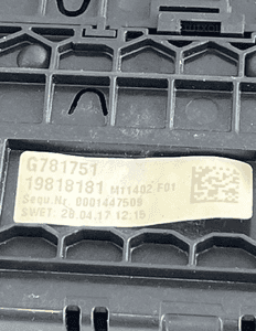 Panel radia klimatyzacji bmw 7 G11 G12 6834362 fv 7