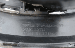 Vw up lift 2016- atrapa kratka zderzaka środkowa 1S0853677F 8