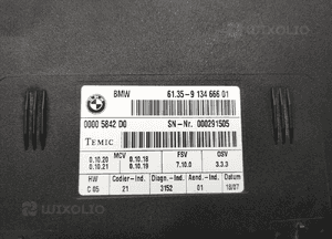 Moduł sterownik fotela bmw X5 E70 9134666 2006-2009 4