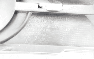 Kratka zderzaka prawy przód vw eos 1Q0854662B 6