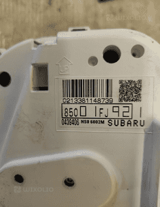 Licznik zegary subaru xv i 2.0D EE20 lift 16R anglik uk 0213381148739 5