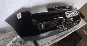 Zderzak przód przedni do ford focus MK2 ii halogeny F3 czarny 4