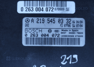 MERCEDES clk c e slk ml gl r e cls moduł PDC - różne numery 5