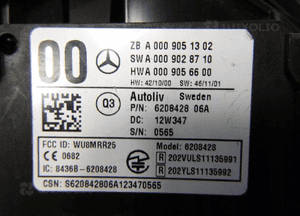Mercedes ml W164 radar znaczek emblemat logo 9