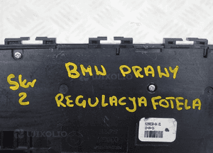 PANEL REGULACJI PRAWEGO FOTELA BMW 9299230-04 4