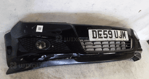 Zderzak przód przedni opel astra h 3 iii Z20R czarny lift fl + halogeny 4