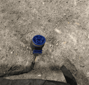 MERCEDES vito viano 639 wiązka tył czujnik PDC 4