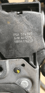 Zamek drzwi lewy tył tylny 6 PIN Citroen C5 III 8