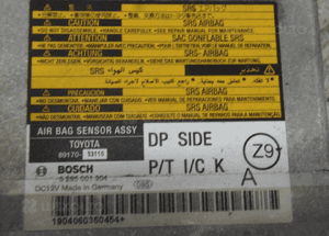 Sensor airbag 89170-53110 lexus is 220 IS250 3