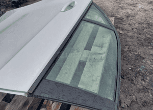 Mercedes e-klasa W212 sedan drzwi prawe tył kompletne 5