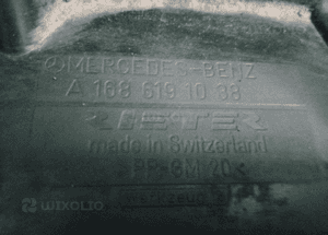 Osłona podwozia płyta prawy tył Mercedes A168 A1686191038 6