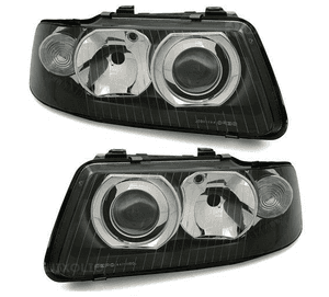 LAMPY REFLEKTORY Do AUDI Od 2000 Do 2003 Roku BLACK DEPO 2