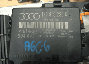 Audi A6 C6 moduł sterownik parkowania PDC 4F0919283 4F0919283F  4F0919283L 3