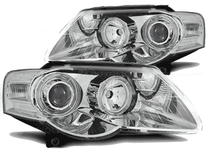 Lampy Reflektory VW PASSAT B6 05-10 DEPO Chrom 2