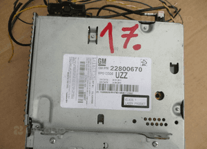 Radio radioodtwarzacz opel astra j iv chevrolet orlando 22800670 3