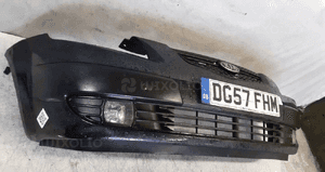 Zderzak przód przedni do kia rio ii 2 czarny Z1 halogeny 4