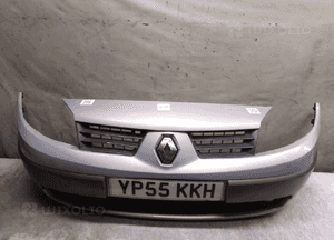 Zderzak przód przedni do renault scenic ii 2 NV632 błękitny halogeny 1