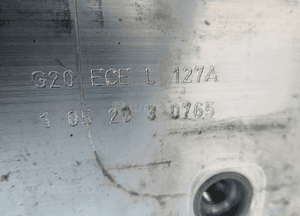 Belka zderzaka przednia przód bmw 3 G20 G21 7422219-11 7422219-12 2018 13