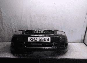 / KOMPLETNY PRZÓD, ZDERZAK PRZÓD, PAS PRZEDNI, ĆWIARTKI, FARTUCHY PODŁUŻNICE AUDI A3 8P 2.0 TDI LAMPY LZ9W CZARNY 1
