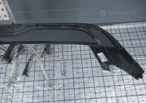 Dokładka tylna dyfuzor tylny ford fiesta MK8 st 2017- 6