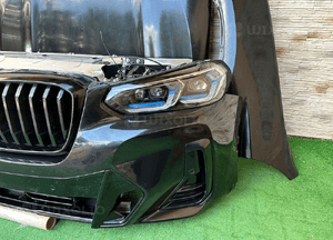 Maska błotniki zderzak lampy pas przedni chłodnice bmw X3 G01 X4 G02 475 2
