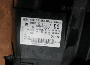 Lampa lewy przód przednia lewa Renault Trafic III Vivaro B 6
